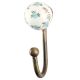 Golden Leaf Big Ceramic Round Wall Hook Online